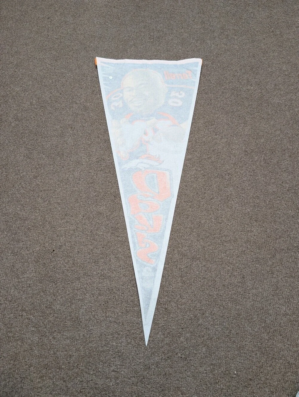 Vintage Terrell Davis Denver Broncos NFL Pennant